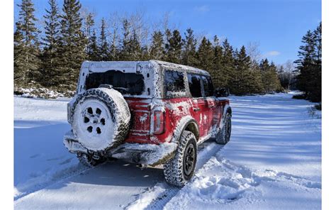 Winter Driving In The New 2021 Ford Bronco Bronco Nation
