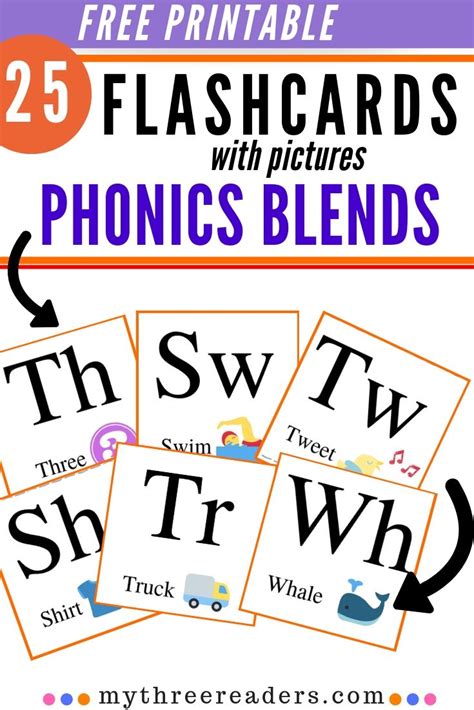 Phonics Flashcards Free Printable Pdf Learning How To Read