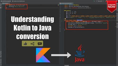 Kotlin Fundamentals Part Understanding Kotlin To Java Conversion Youtube