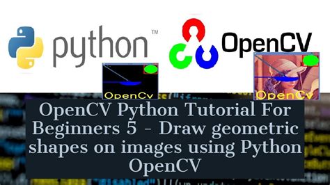 How To Detect Shapes In Images Python Using Opencv Drawing Geometric