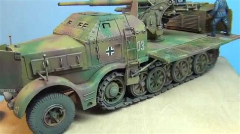 Sdkfz9 W 88mm Flak37 On The Bench Youtube