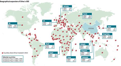近 5 年中国企业对外投资集中于哪些国家、哪些领域？ 知乎