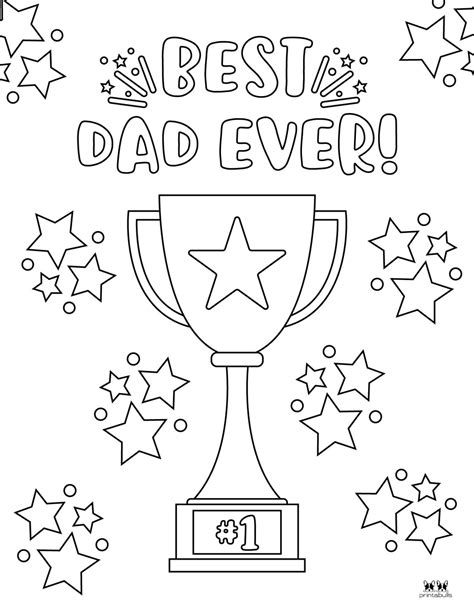 Fathers Day Coloring Pages 10 Free Pages Printabulls