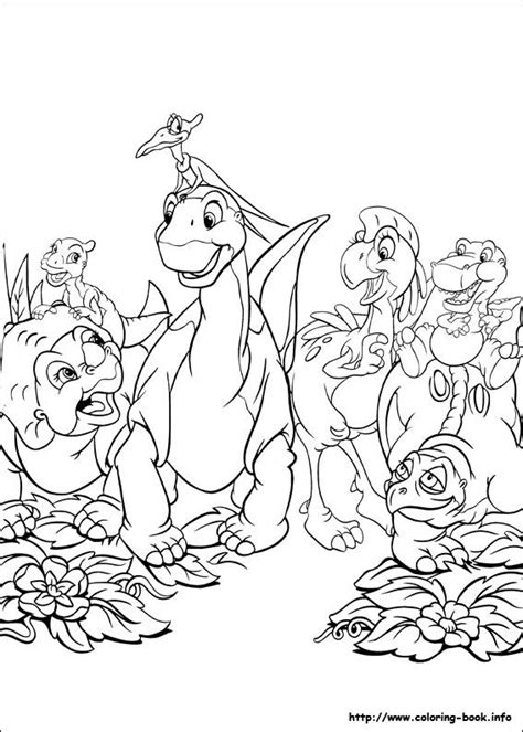 Is there a way to print a coloring page? The Land Before Time coloring picture | Dinosaur coloring ...