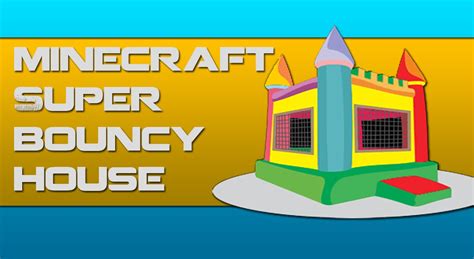 Minecraft Slimeblock Super Bouncy House Youtube