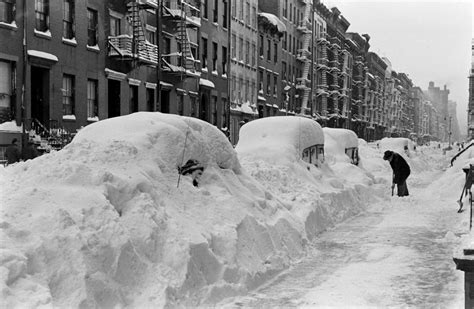 The Great Blizzard Of 1947 Photos Of New York Buried In White