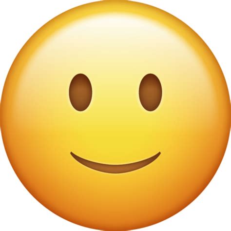 These animated emojis are mainly developed focusing on imessage users, where you can share several unique media like animoji or memoji. Slightly Smiling Emoji Free Download IOS Emojis en 2020 ...