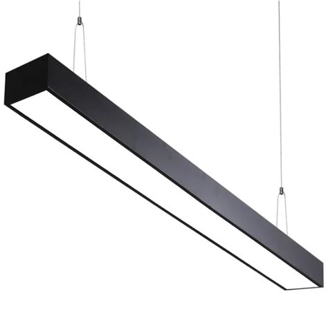 Suspended Straight Line Led Panel Light Led Drop Ceiling Fixture 65mm