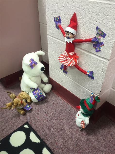 a pinch of primary classroom elf on the shelf ideas