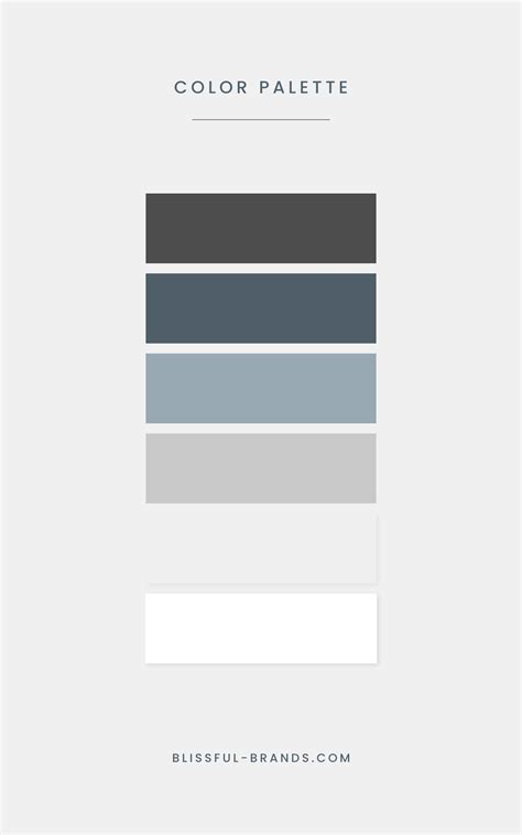 Ombre Color Palette Black Color Palette Blue Color Schemes Grey