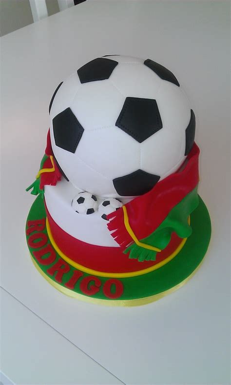 Portugal Football National Team Cake Chocolate Cake With Milk Chocolate