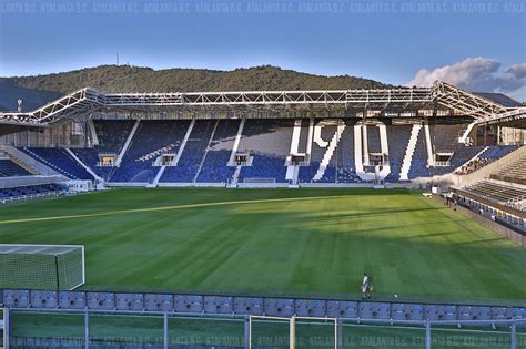 Stadio atleti azzuri d'italia in bergamo, italy is a stadium home to atalanta and albinoleffe football teams. Images of Atalanta's newly rennovated stadium that will ...