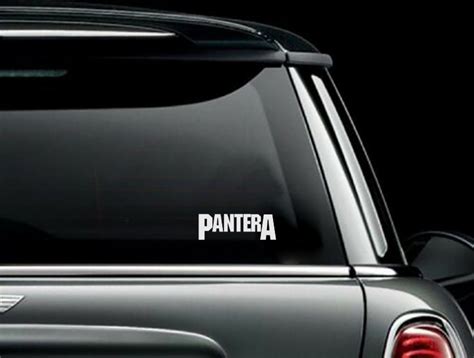 Pantera Logo 5x1 34 Vinyl Cut Sticker