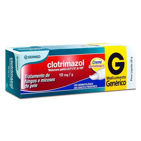 Indicações Para Que Serve E Bula Clotrimazol Creme 10mg Com 20g