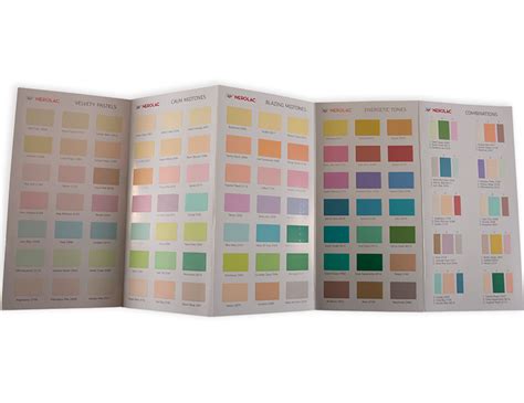 Shade card from nerolac paints. PEARL SHADE CARD | Nerolac