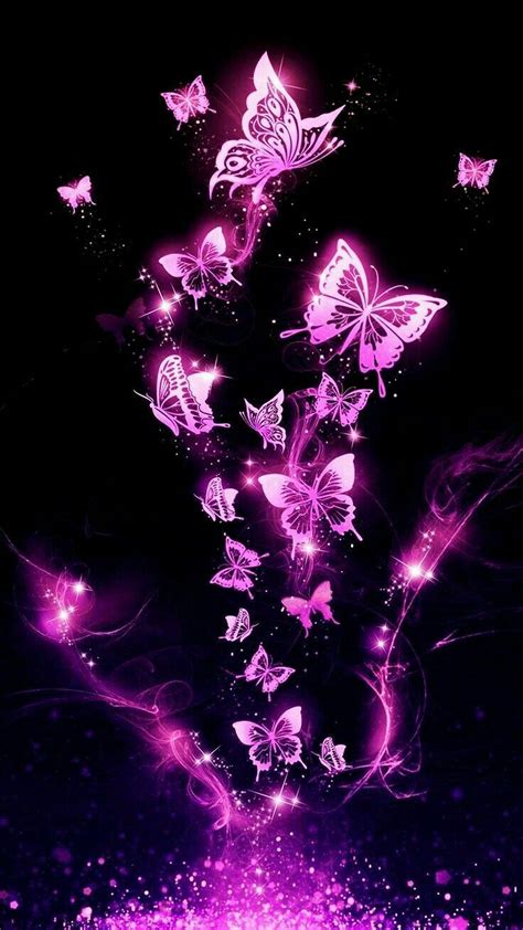 Abstract Design 76 Purple Butterfly Wallpaper Butterfly Wallpaper