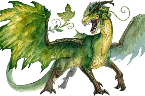 Forest Dragon By Kutty Sark On Deviantart Dragon Artwork Dragon