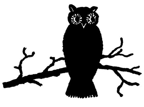 Halloween Owl Clip Art Black And White Amazing Wallpapers