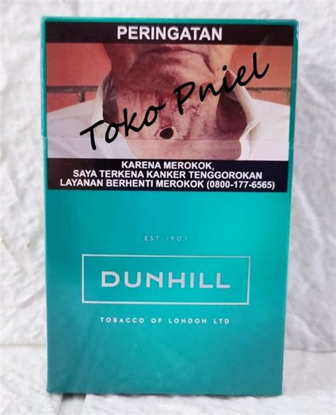 Jual Rokok Dunhill Green Menthol Tobacco Of London Batang Di Lapak Toko Pniel Bukalapak