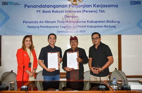 Penandatanganan Perjanjian Kerjasama Pt Bank Rakyat Indonesia Persero
