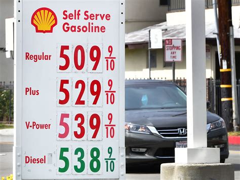 Gas Prices Surge To Above 4 A Gallon Near A National Record Npr