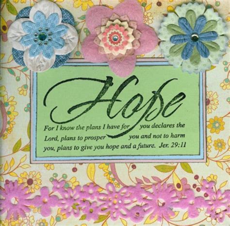 Handmade Stamped Christian Greeting Card With Bible Verse On