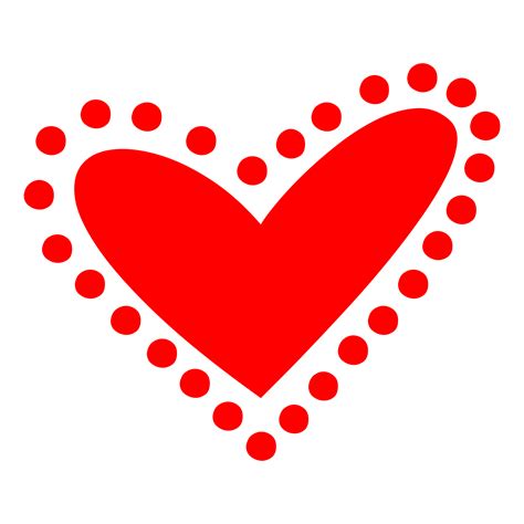Red Heart Symbol On Transparent Background 18251102 Png