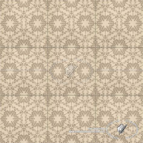 Ceramic Ornate Tile Texture Seamless 20229