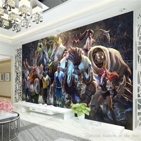 3d Game Wall Mural League Of Legends Photo Wallpaper