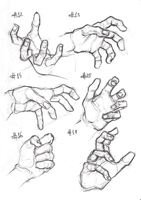 Hand Studies 3 Hand Drawing Reference How To Draw Hands Art
