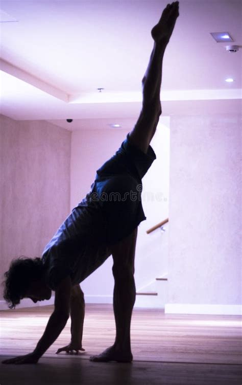 271 Yoga Handstand Silhouette Stock Photos Free And Royalty Free Stock