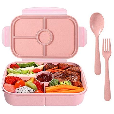 49 Off Only 1410 Bento Box For Kids Lunch Containers With 4