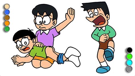 Nobita How To Draw Nobita Suneo And Nobitas Mom Suneo Laughs And