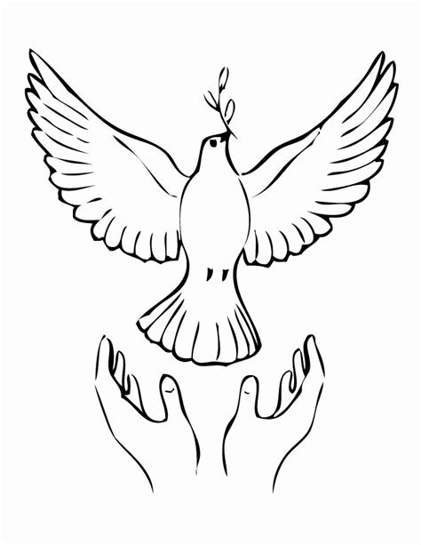 Dove Coloring Pages - Best Coloring Pages For Kids