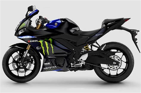 Nova Yamaha R possui opção Monster Energy MotoGP Edition