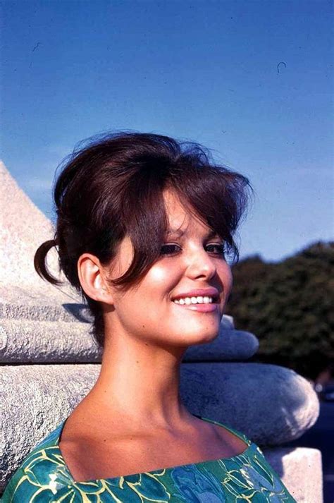Young Claudia Cardinale In The Late 1950s And Early 1960s Claudia