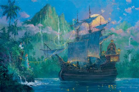 Disney Pan On Board By James Coleman Art Center Gallery