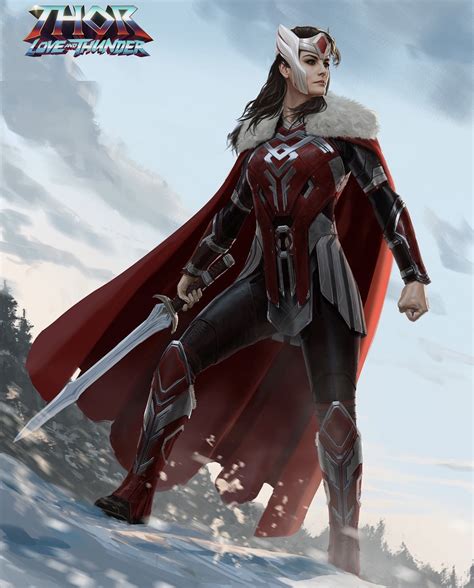 Thor Love And Thunder Sif Official Concept Art By Kingtchalla Dynasty