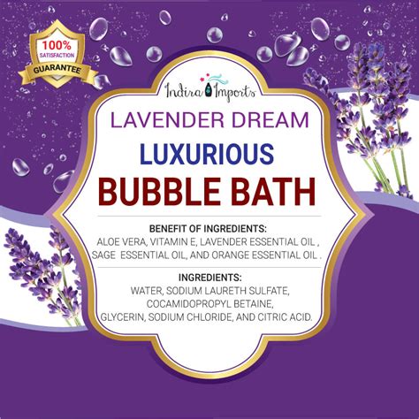 Lavender Dream Bubble Bath