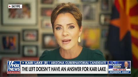 Kari Lake On Twitter RT IngrahamAngle The Left Doesn T Have An Answer For Kari Lake