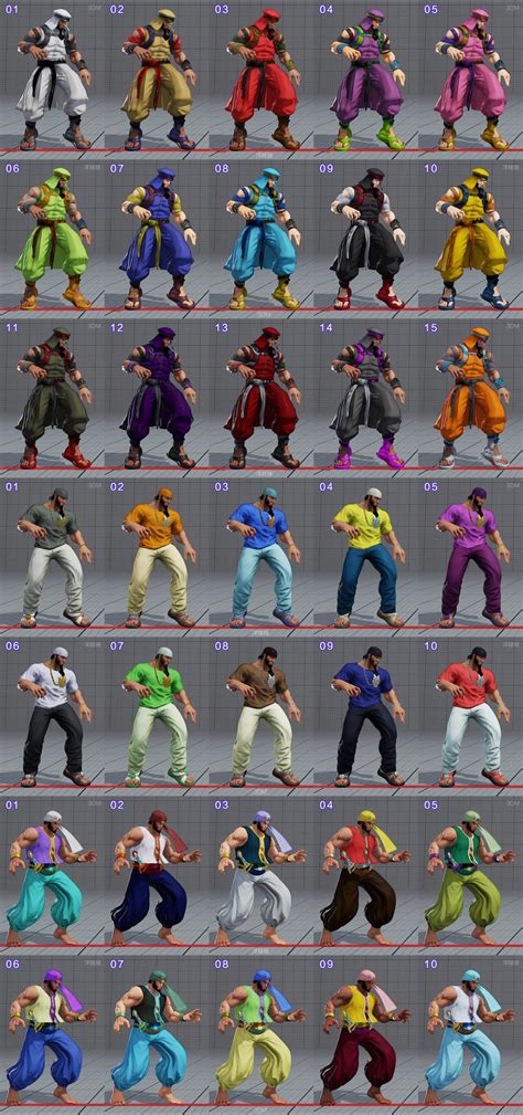 Street Fighter 5 Costumes Bayarealaneta