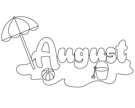 Maybe you would like to learn more about one of these? Top 15 August Coloring Pages Preschoolers Free Very Unique