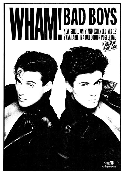 It was briefly known in the united states as wham! Top Of The Pops 80s: Wham - Bad Boys - 1983