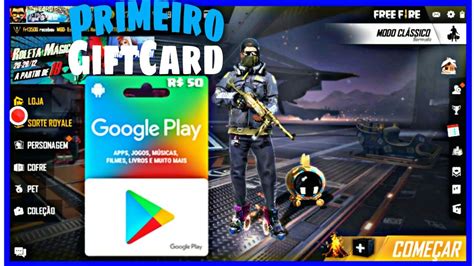 My friends, let's play together and build our new family. GASTANDO 1 GIFT CARD DE $ 50 NO FREE FIRE PELA PRIMEIRA ...