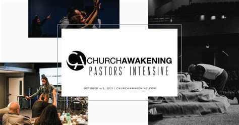 Pastorsintensive Church Awakening Get Equipped Today Seek God For