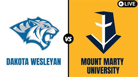 Dakota Wesleyan Tigers Vs Mount Marty University Lancer Football Youtube