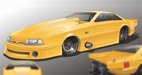 First Carbon Fox Body Mustang Gt Pro Mod Body Now Available From