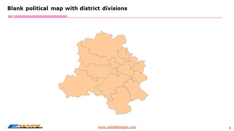 Delhi Map With 11 Districts Editable Powerpoint Maps