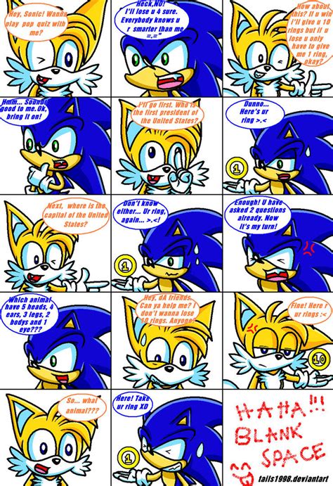 Sonic Vs Tails By Tails1998 On Deviantart