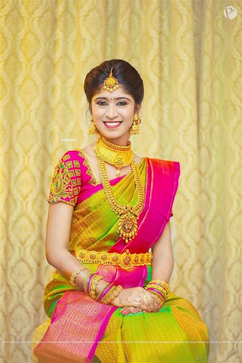 30 Bridal Pattu Sarees Worn By Real Brides In 2021 Wedding Saree Blouse